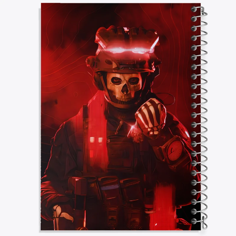 دفتر مشق 50 برگ خندالو طرح کال آف دیوتی (Call Of Duty) کد N3897