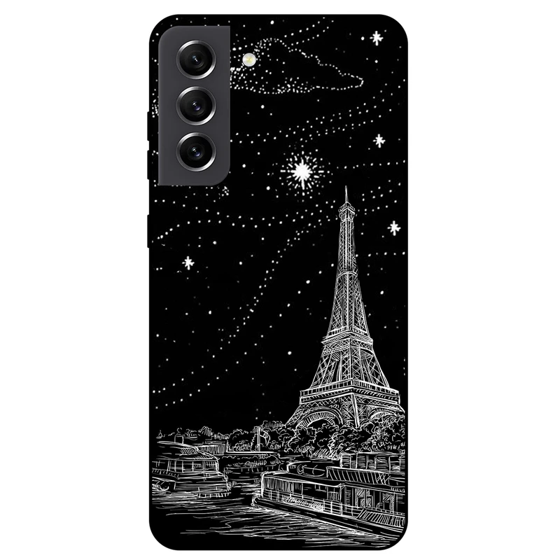  کاور مگافون طرح ایفل مدل 8107 مناسب برای گوشی موبایل سامسونگ Galaxy S21 FE 5G