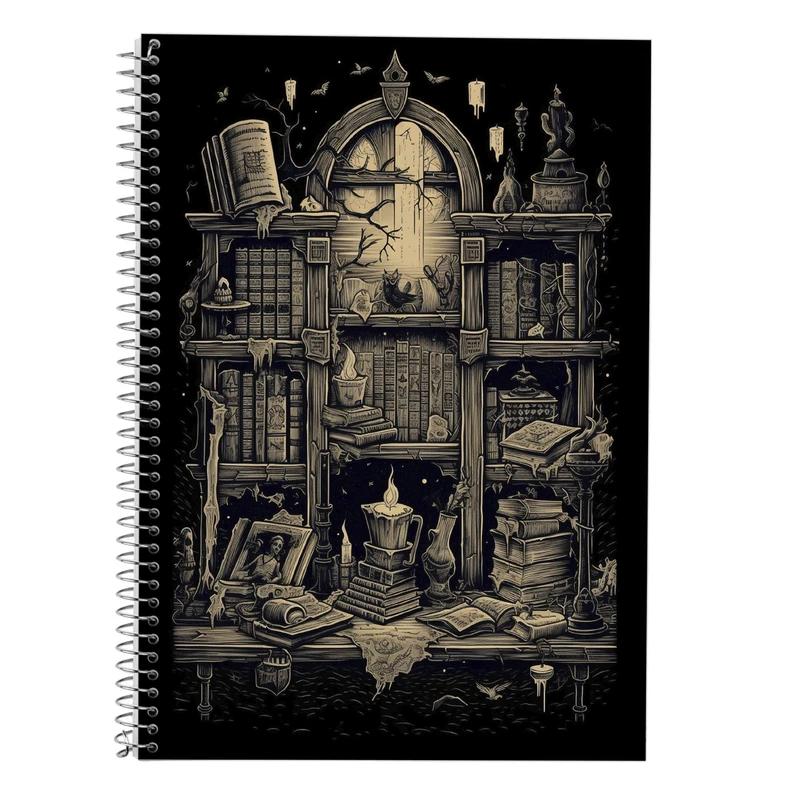 دفتر زبان 50 برگ مدوپد مدل سه خط طرح هری پاتر harrypotter کد DF10249