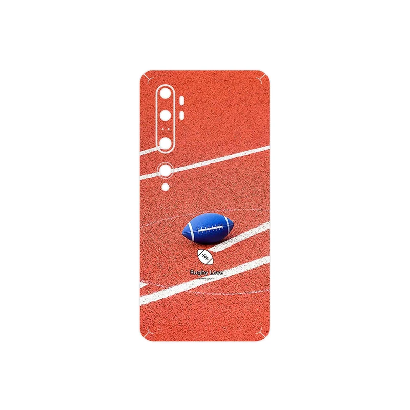 برچسب پوششی ماهوت مدل Rugby football مناسب برای گوشی موبایل شیائومی Mi Note 10