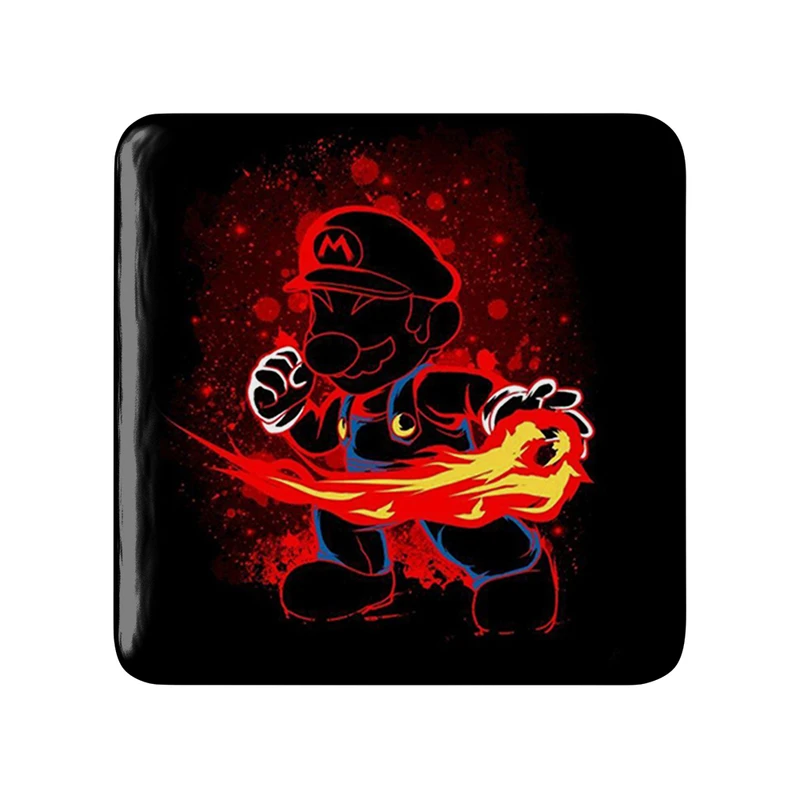 پیکسل خندالو طرح سوپر ماریو مدل مربعی کد 30436