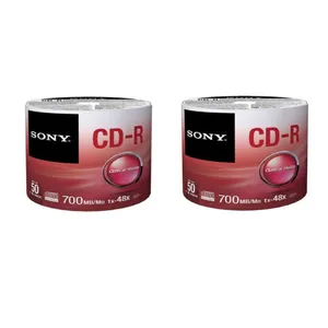 سی دی خام سونی مدل CD-R بسته 100 عددی 