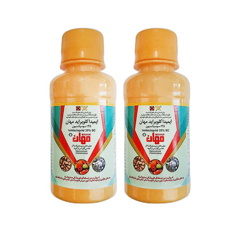 حشره کش ایمیداکلوپراید مهان مدل کنفیدور حجم 100 میلی لیتر مجموعه 2 عددی