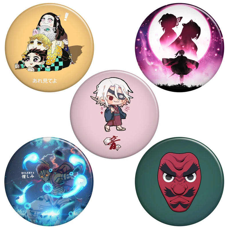 پیکسل گالری باجو طرح انیمه شیطان کش کد Demon Slayer 26 مجموعه 5 عددی