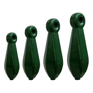 سرب ماهیگیری مدل استتار اشکی سایز 50-10 گرم بسته 4 عددی