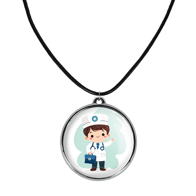 گردنبند خندالو مدل پزشک و پرستار کودکانه کد 3650936510