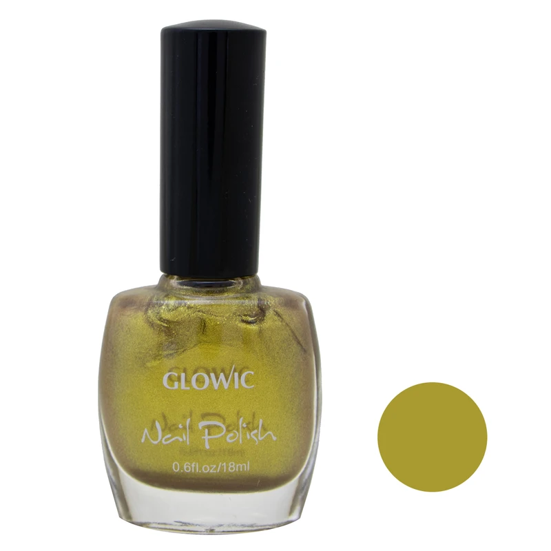 لاک ناخن گلویک مدل GLO شماره 35