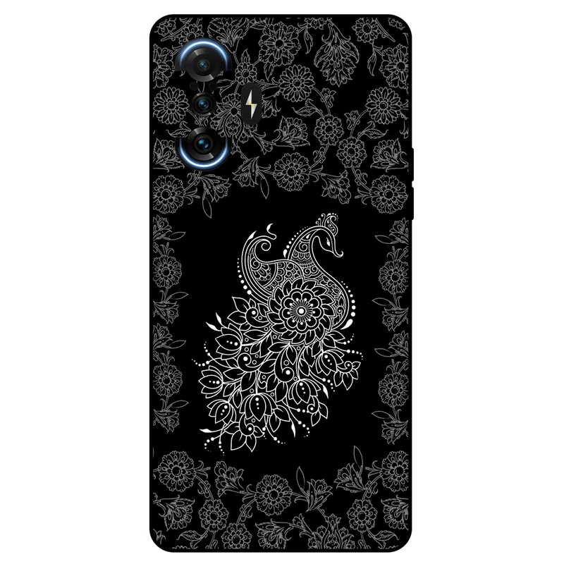  کاور مگافون طرح ققنوس مدل 7425 مناسب برای گوشی موبایل شیائومی Redmi K40 Gaming