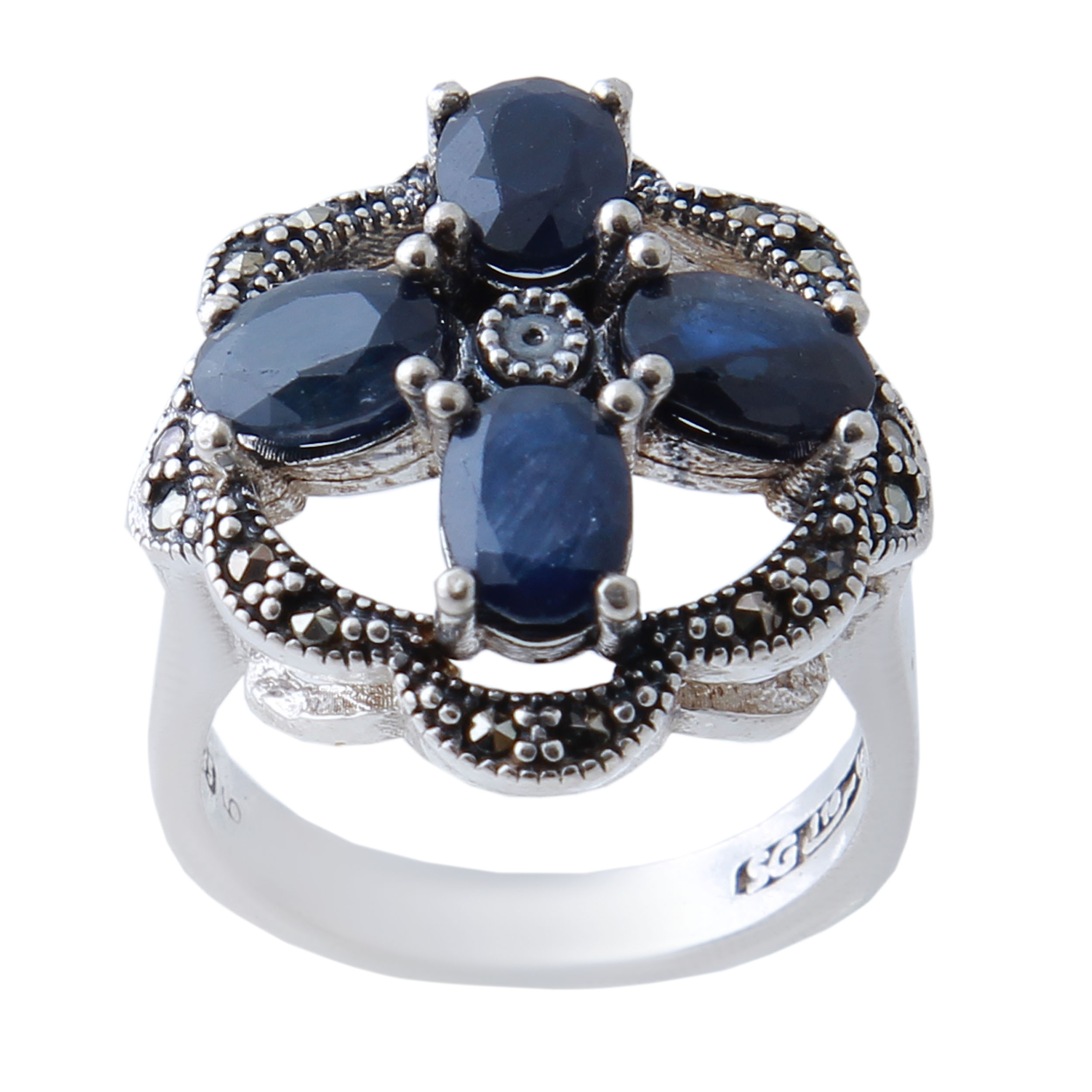   انگشتر نقره زنانه بازرگانی میلادی کد AW_383