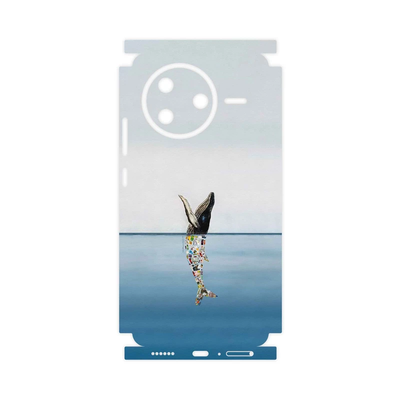 برچسب پوششی ماهوت مدل Collage of Sea Trash-FullSkin مناسب برای گوشی موبایل شیائومی Poco F7 Pro