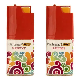 عطر جیبی زنانه بیک مدل Summer Orange حجم 7.5 میلی لیتر مجموعه 2 عددی