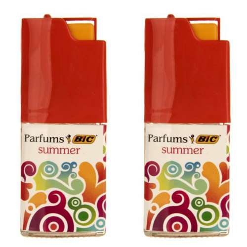 عطر جیبی زنانه بیک مدل Summer Orange حجم 7.5 میلی لیتر مجموعه 2 عددی