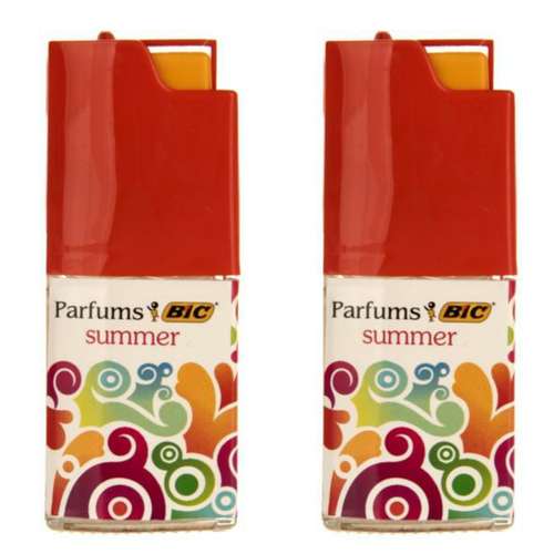 عطر جیبی زنانه بیک مدل Summer Orange حجم 7.5 میلی لیتر مجموعه 2 عددی