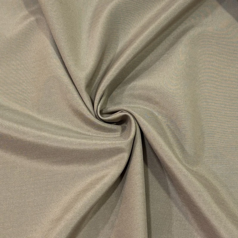 پارچه لباس عرض 1.5 متر مدل تترون رنگ نسکافه‌ای