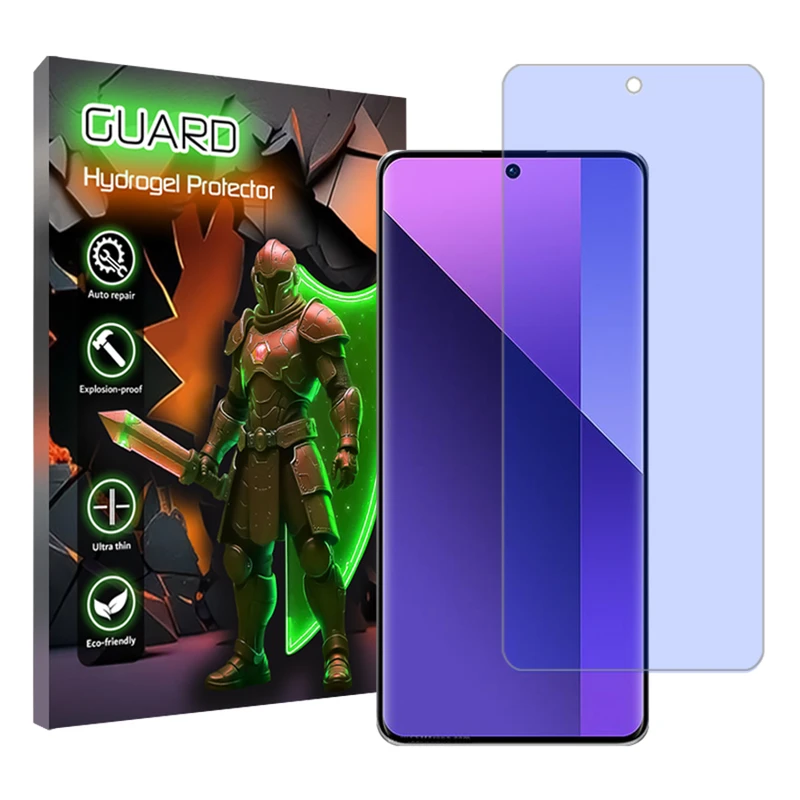 محافظ صفحه نمایش ضد اشعه آبی گارد مدل Tough مناسب برای گوشی موبایل شیائومی Redmi Note 13 Pro Plus
