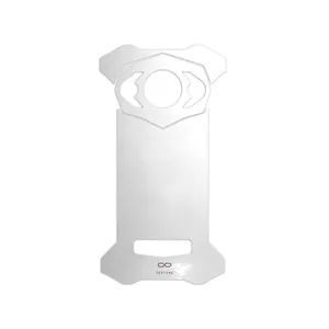 MAHOOT Metallic-White Cover Sticker for Doogee S98 Pro