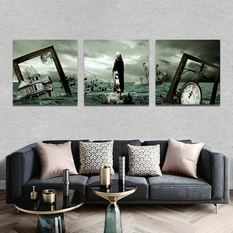 تابلو شاسی طرح هالووین کد RA35-0058 مجموعه 3 عددی