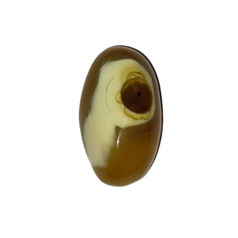 سنگ عقیق مدل سلیمانی تک چشم کد B22