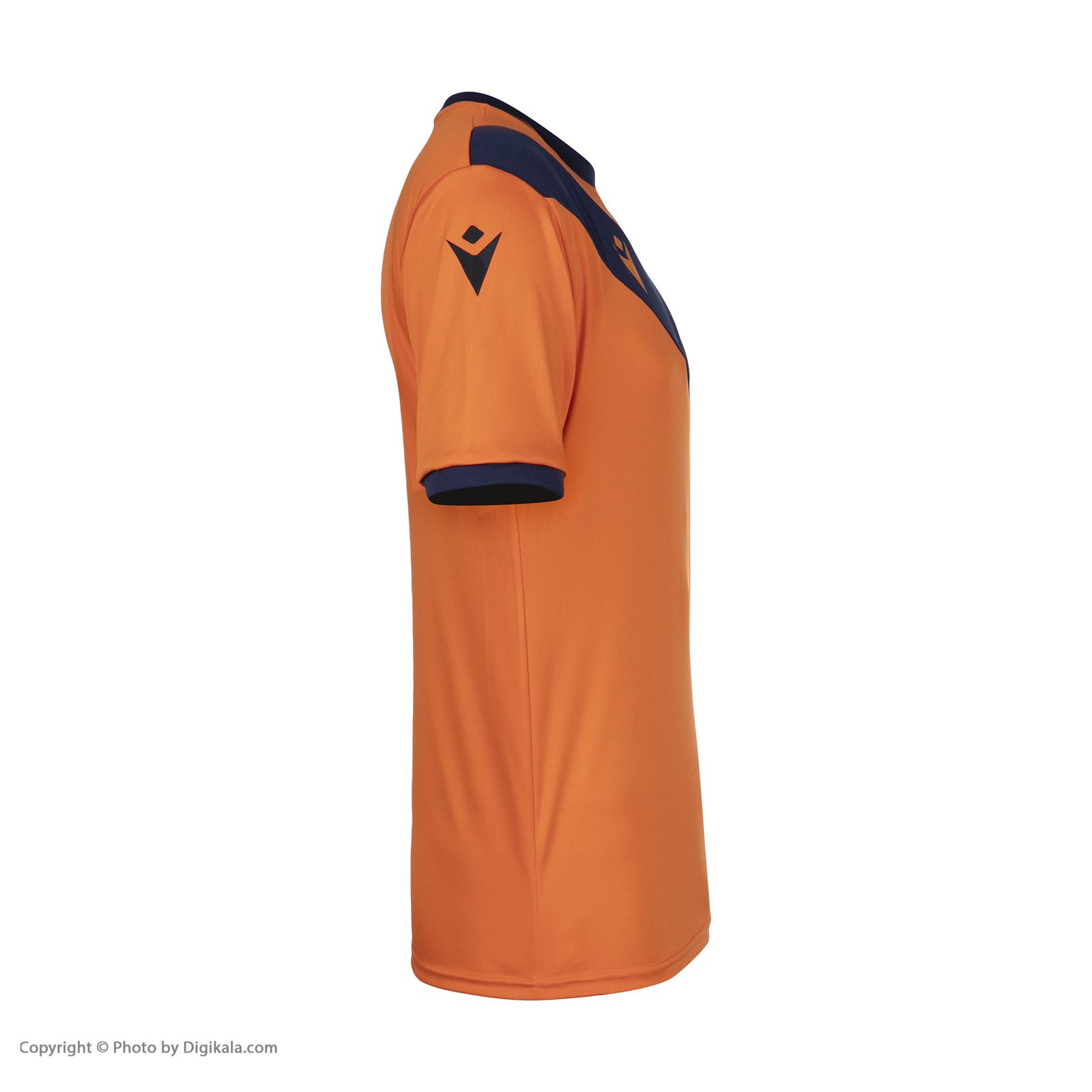 ست پیراهن و شورت ورزشی مردانه مکرون مدل پالرمو رنگ نارنجی  -  - 6