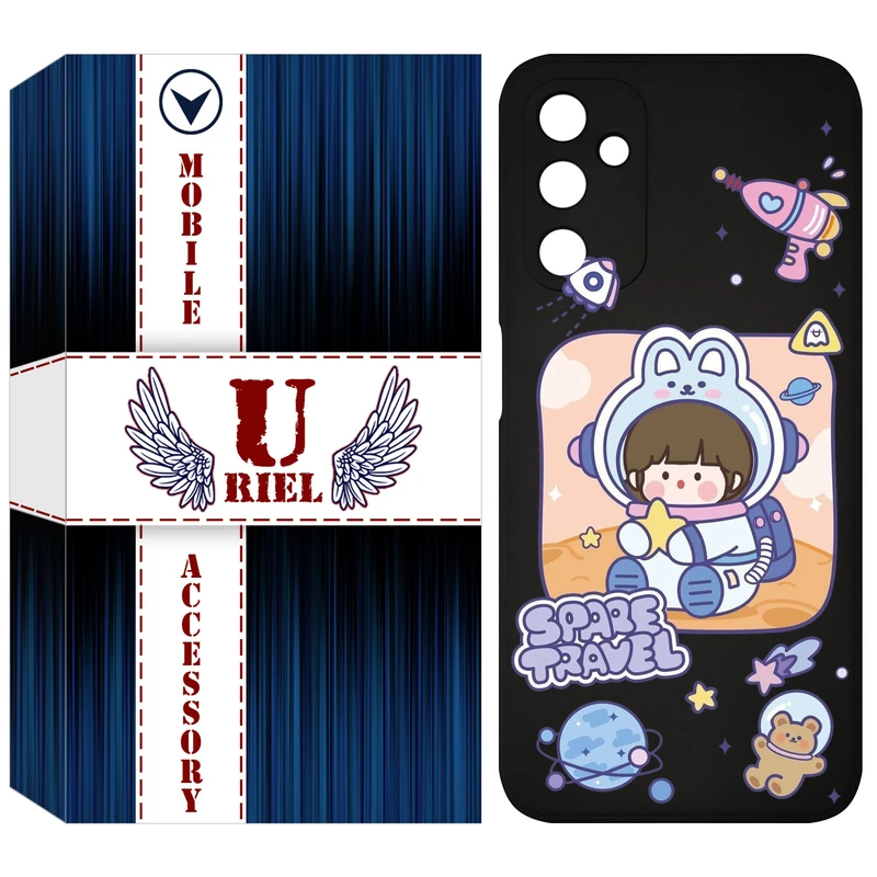 کاور یوریل مدل KSH کد 9 طرح دختر فضانورد مناسب برای گوشی موبایل سامسونگ Galaxy M14