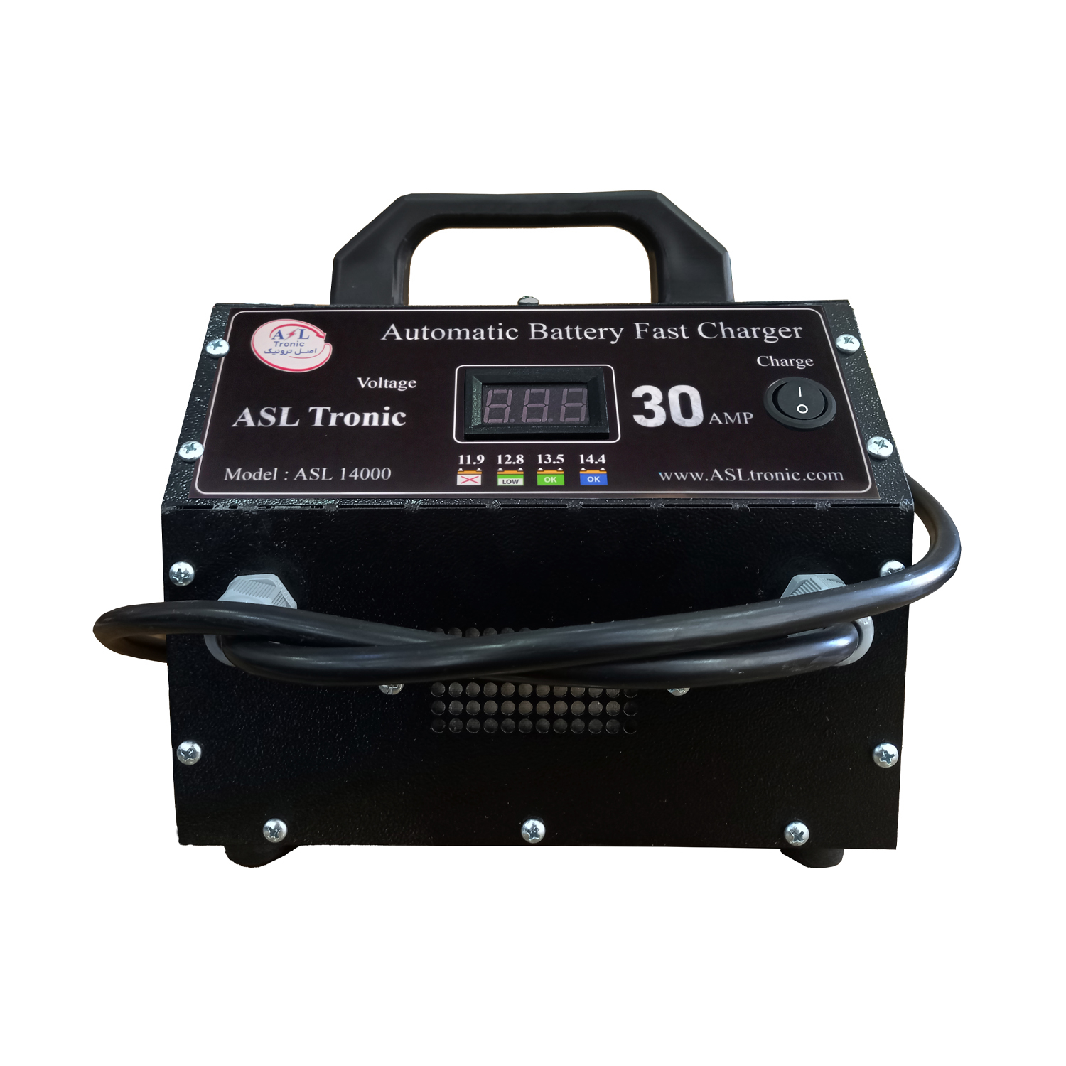 شارژر باتری خودرو 30 آمپر اصل ترونیک مدل ASL14000