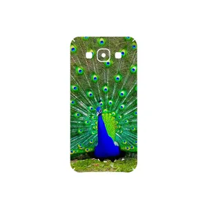 MAHOOT Peacock Cover Sticker for Samsung Galaxy E5
