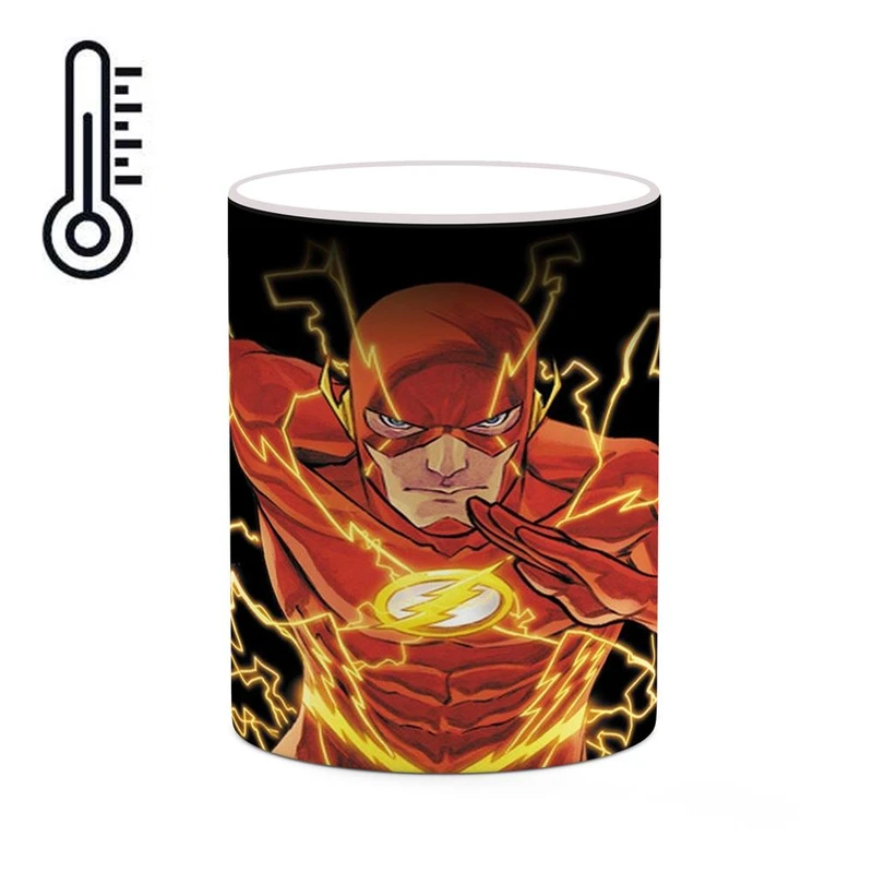 ماگ حرارتی کاکتی مدل فلش The Flash کد mgh40112