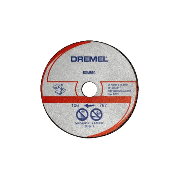 صفحه فرز برش درمل مدل DSM510 مجموعه 3 عددی