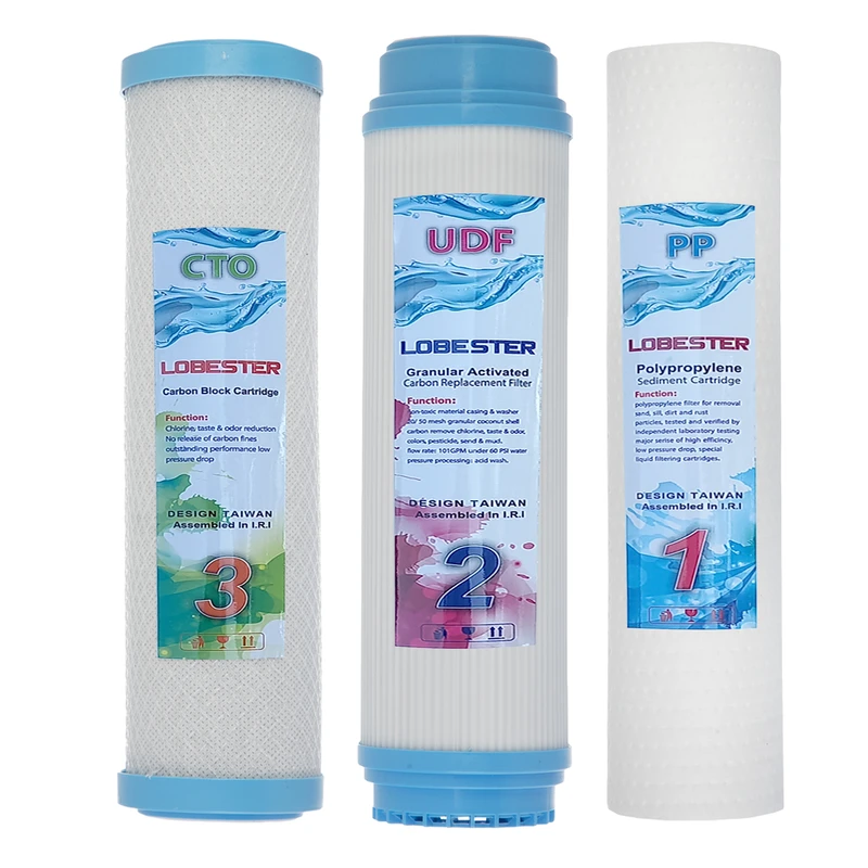 فیلتر تصفیه آب لابستر مدل c-11 بسته 3 عددی