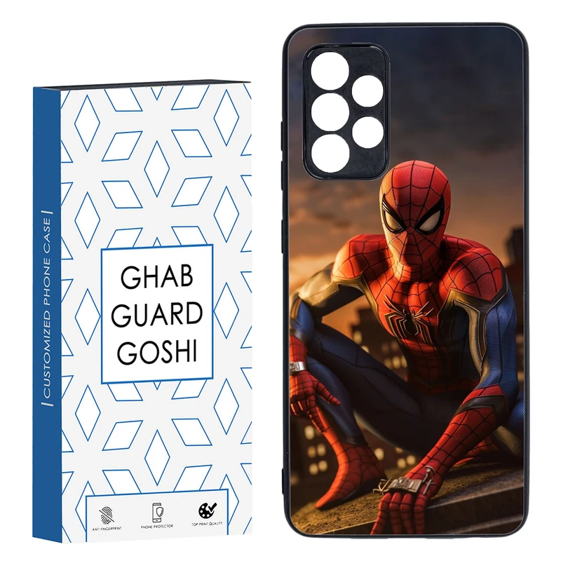 کاور قاب گارد گوشی طرح مرد عنکبوتی کد TPU-284 مناسب برای گوشی موبایل سامسونگ Galaxy A52