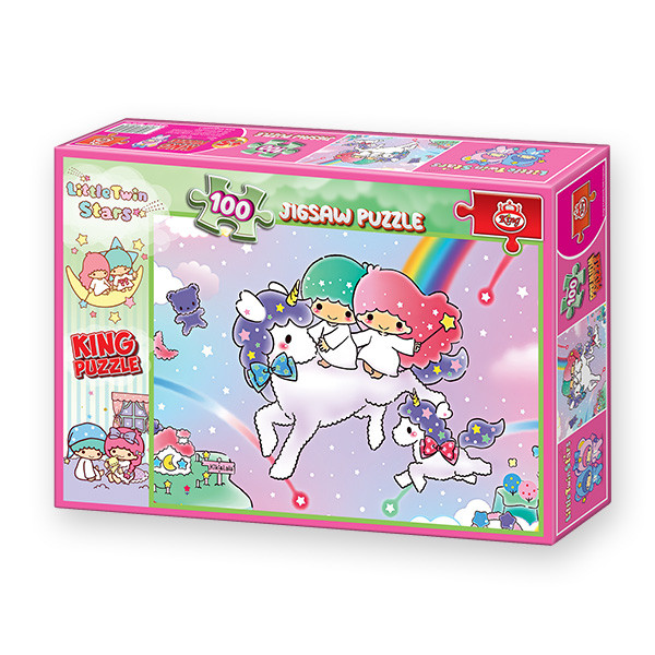 پازل 100 تکه کینگ مدل لیتل تویین استارز Little Twin Stars
