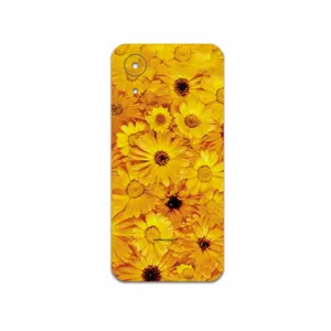 MAHOOT Yellow-Flower Cover Sticker for Samsung Galaxy A03 Core