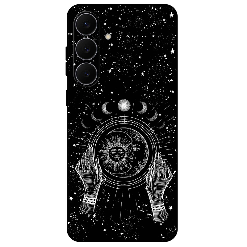 کاور مگافون طرح ماه و خورشید مدل 1892 مناسب برای گوشی موبایل سامسونگ Galaxy S25 FE