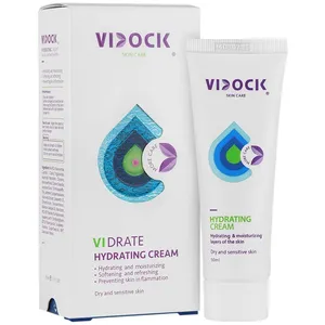 کرم آبرسان صورت ویدک مدل Vidrate - D مناسب برای پوست خشک و حساس حجم 50 میلی لیتر