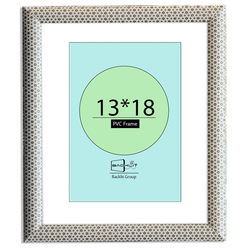 قاب عکس بکلیت مدل طرح خاتم مدل پاسپارتو W-13x18