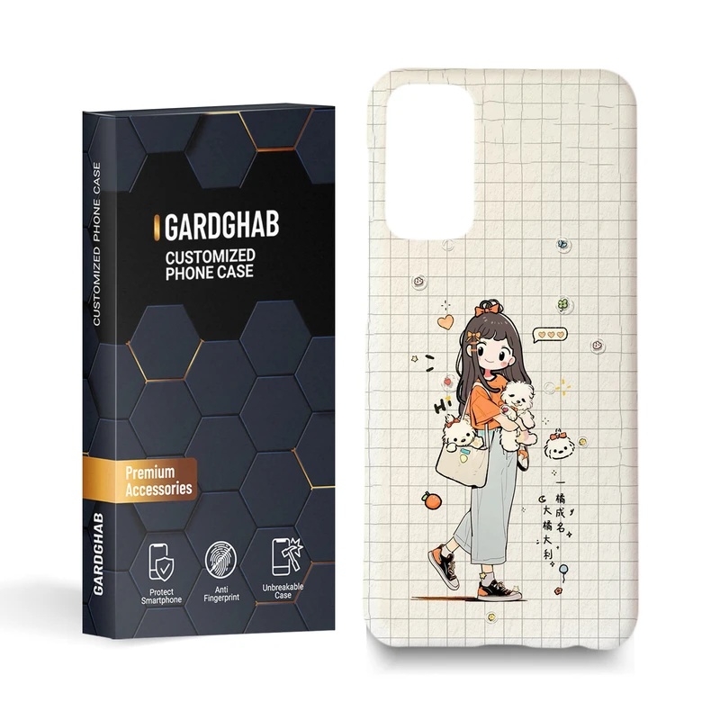 کاور گارد قاب مدل دخترانه مناسب برای گوشی موبایل سامسونگ galaxy m23 5g