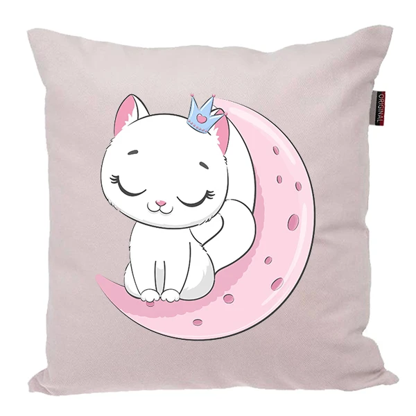 کوسن ناریکو مدل فانتزی طرح گربه کد 01191