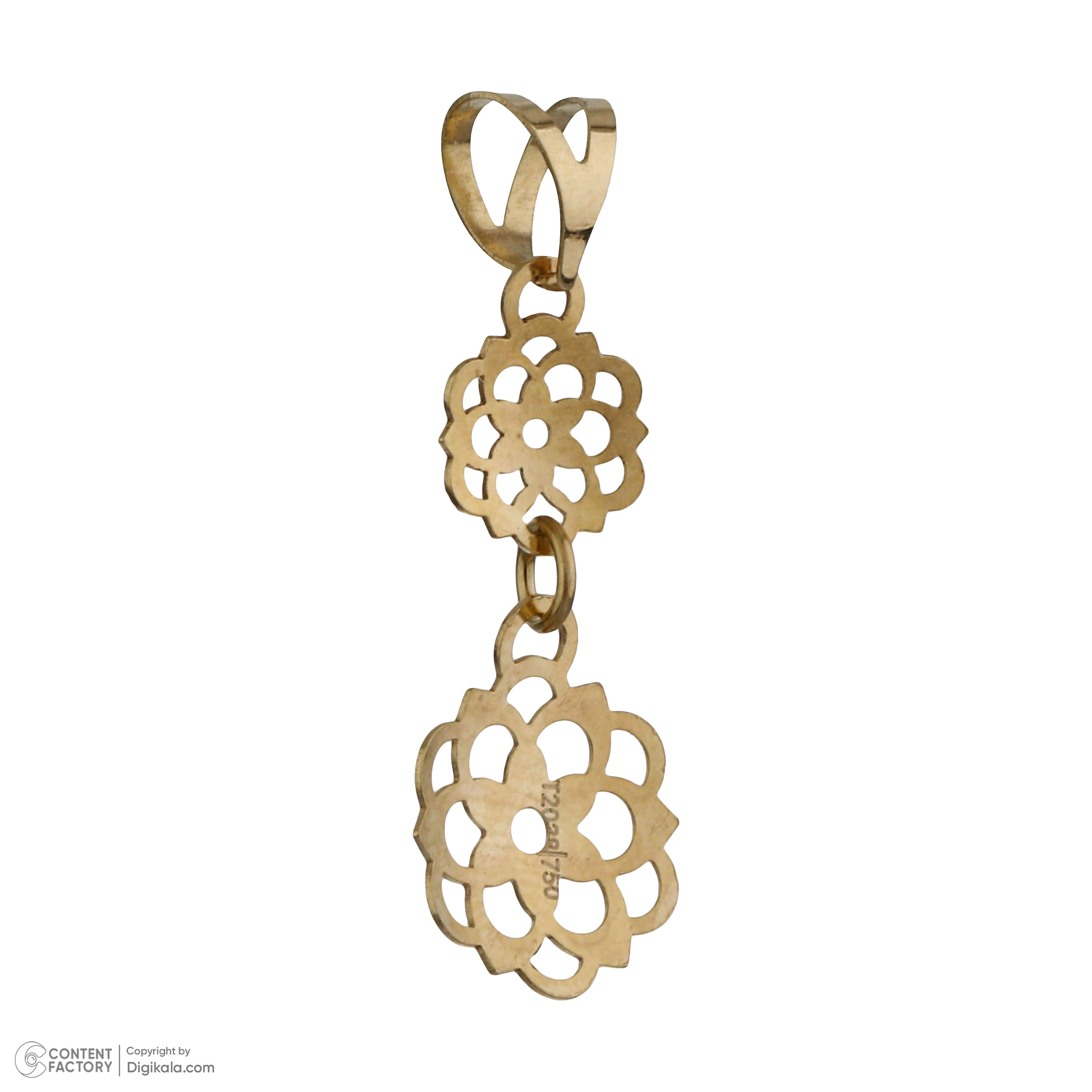 نیم ست طلا 18 عیار زنانه مایا ماهک مدل MS0707