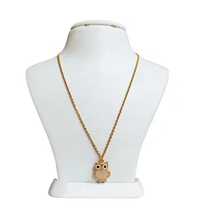 گردنبند دخترانه lng جغد کد D87