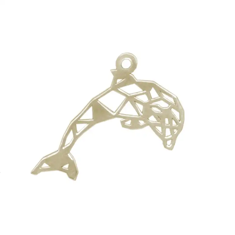 شمش نقره ژابیز مدل اوریگامی دلفین