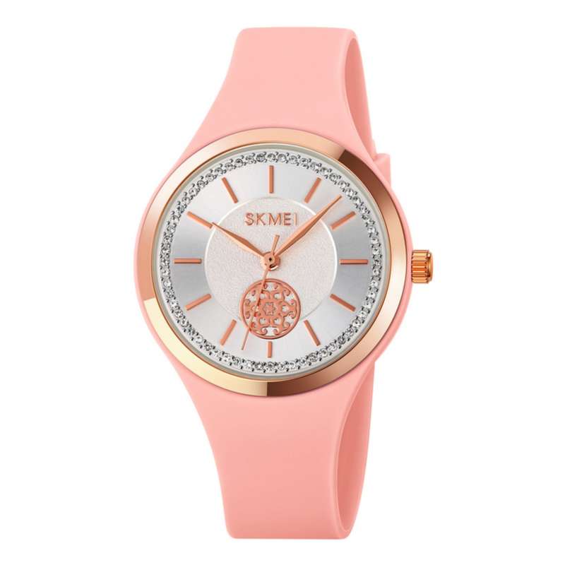 ساعت مچی عقربه ای دخترانه اسکمی مدل بند پیو کد sk01 ساعت مچی عقربه ای دخترانه اسکمی مدل بند پیو کد sk01