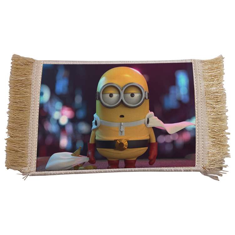 فرش ماشینی دیوارکوب مدل مینیون کد 39