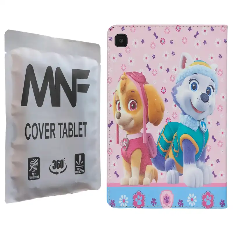 کیف کلاسوری ام ان اف طرح سگ های نگهبان کد M-021 مناسب برای تبلت سامسونگ Galaxy Tab A7 Lite / T225