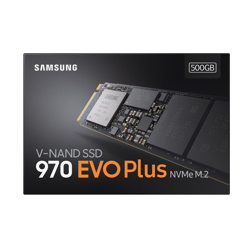 اس اس دی اینترنال سامسونگ مدل  970EVO PLUS MZ-V7S500BW NVMe M.2 ظرفیت 500 گیگابایت