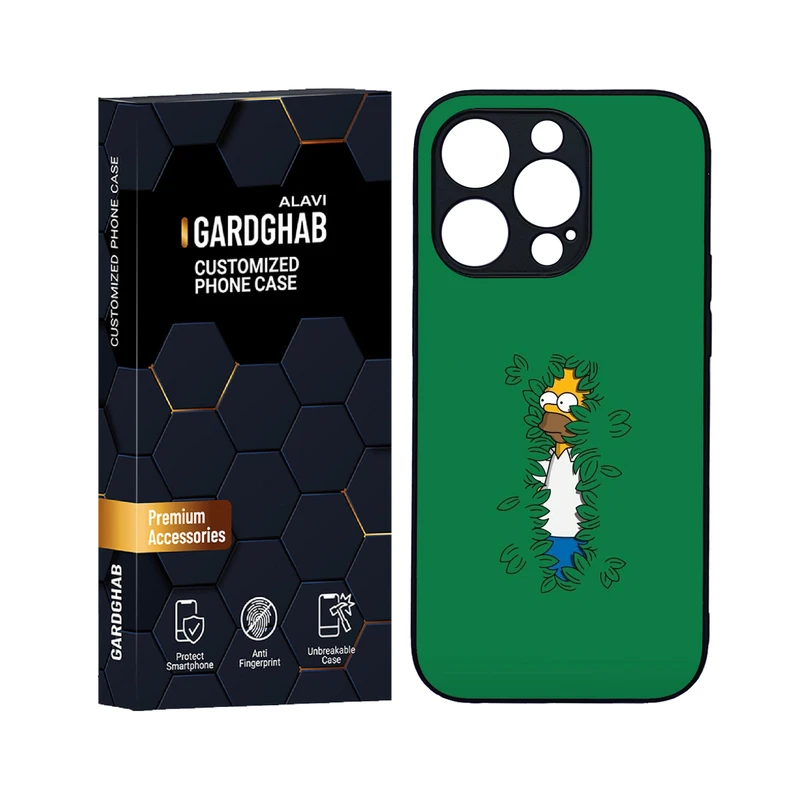 کاور گارد قاب علوی مدل دورژله ای فانتزی مناسب برای گوشی موبایل اپل iPhone 14 Pro