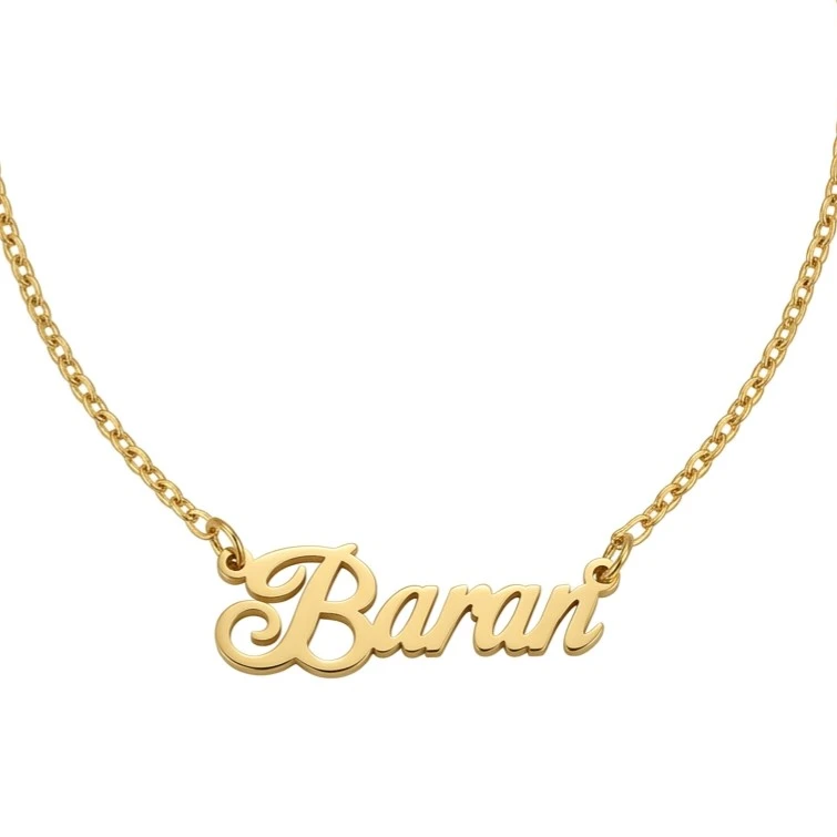 گردنبند زنانه ماصرم مدل اسم باران کد GA1279