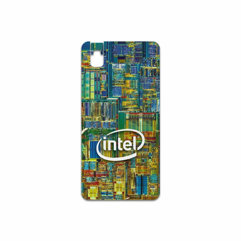 برچسب پوششی ماهوت مدل Intel Brand مناسب برای گوشی موبایل هوآوی Shot X