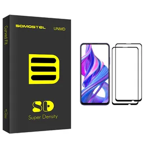 Somastel SD Glass Screen Protector For  Honor 9X Pro Pack Of 2