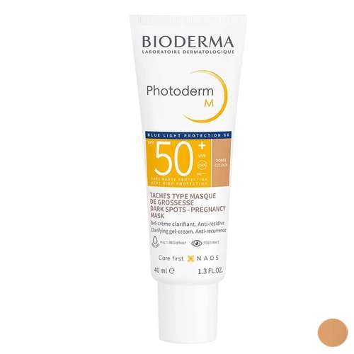 ژل کرم ضد آفتاب بایودرما مدل Photoderm M 50+ حجم 40 میلی لیتر