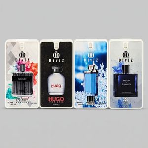 عطر جیبی مردانه دیوایز مدل اسپلندور، هوگو بوس، دیزایر بلو و بلو شنل ، با رایحه ملایم، خنک و شیرین بسته 4 عددی ، حجم 45 میلی‌لیتر